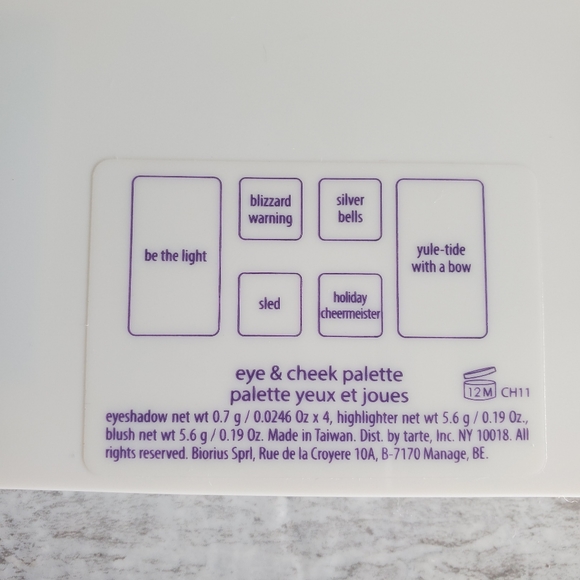 New tarte Eyeshadow and Blush Palette - Picture 4 of 5
